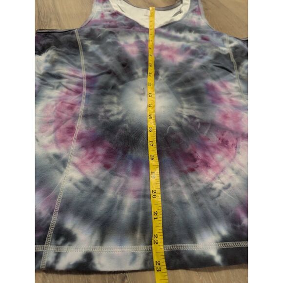 Sz 2X Danskin Workout Racerback Tank OOAK Tie Dye - Picture 4 of 8